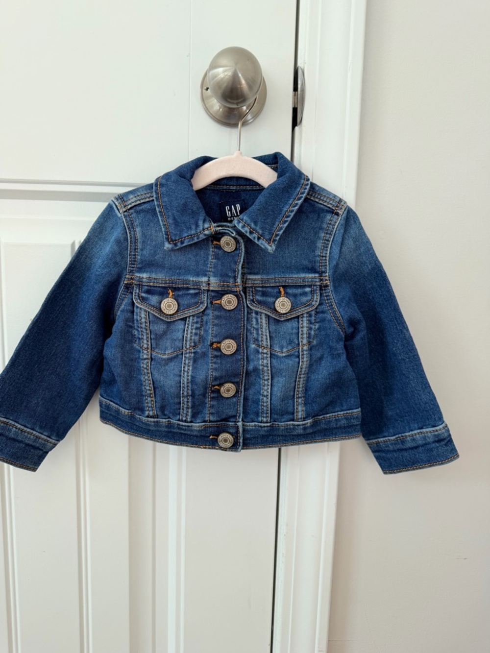 GAP Girls Dark Blue Denim Jacket